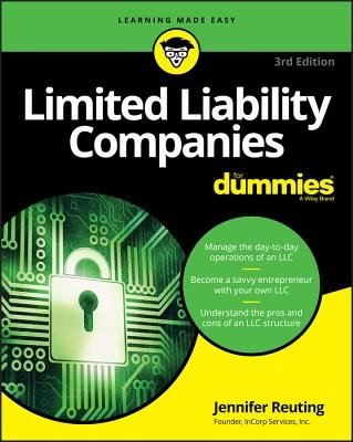 Limited Liability Companies for Dummies (Reuting Jennifer)(Paperback)