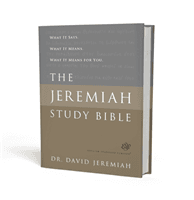 The Jeremiah Study Bible, ESV: What It Says. What It Means. What It Means for You. (Jeremiah David)(Pevná vazba)