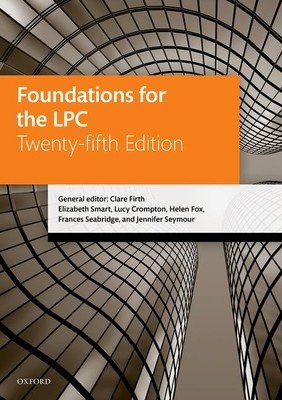 Foundations for the Lpc (Firth Clare)(Paperback)