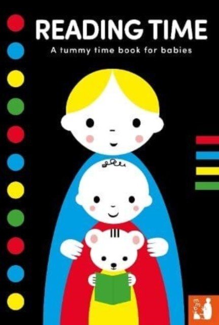 Reading Time - A high-contrast tummy time book for babies (Mama Makes Books)(Board book)