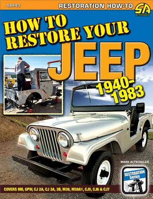 How to Restore Your Jeep 1940-1983: Covers Mb, Gpw, Cj 2a, Cj 3a, 3b, M38, M38a1, Cj5, Cj6 & Cj7 (Altschuler Mark)(Paperback)