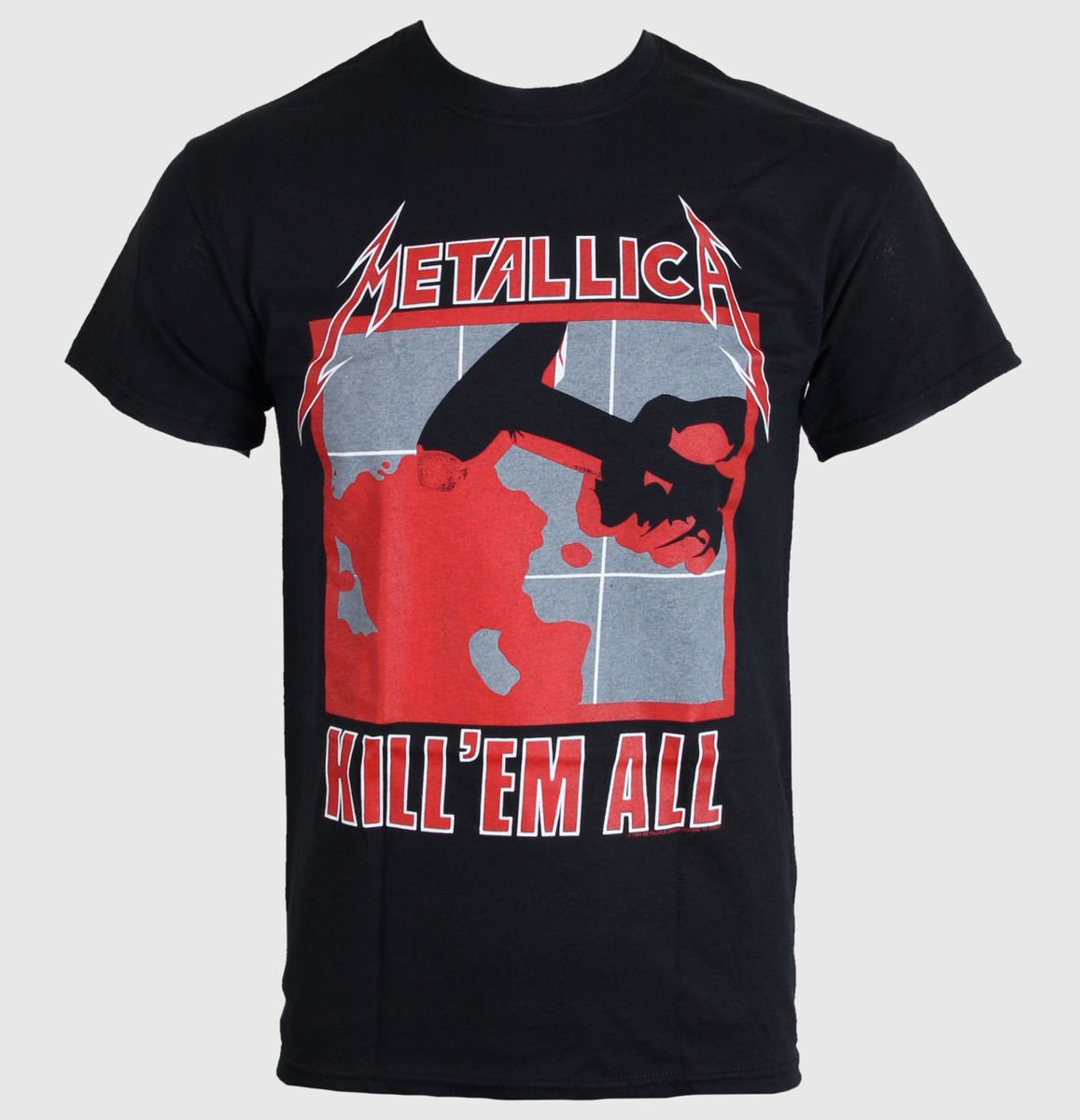 Tričko metal Metallica - Kill 'Em All - ROCK OFF - RTMTLTSBKIL S