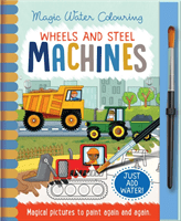Wheels and Steel - Machines, Mess Free Activity Book (Copper Jenny)(Pevná vazba)