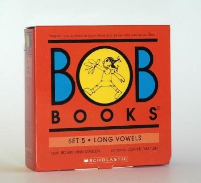 Bob Books - Long Vowels Box Set Phonics, Ages 4 and Up, Kindergarten, First Grade (Stage 3: Developing Reader) (Maslen Bobby Lynn)(Boxed Set)