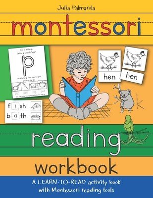 Montessori Reading Workbook: A LEARN TO READ activity book with Montessori reading tools (Irving Evelyn)(Paperback)