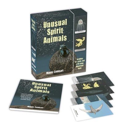 Unusual Animal Messages Oracle Deck - Includes 52 Cards and a 64-Page Illustrated Book (Comisari Manda)(Mixed media product)