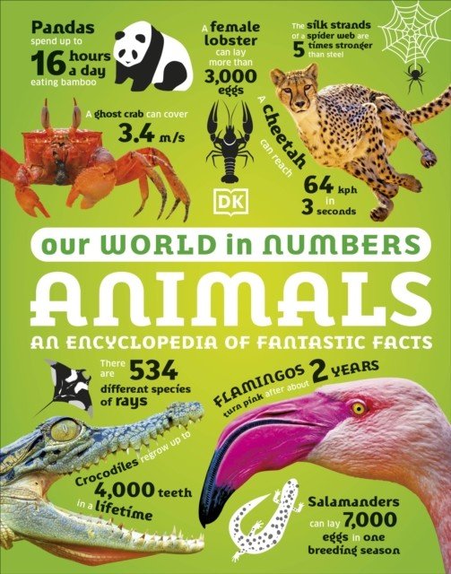 Our World in Numbers Animals - An Encyclopedia of Fantastic Facts (DK)(Pevná vazba)
