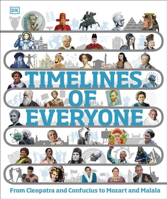 Timelines of Everyone - From Cleopatra and Confucius to Mozart and Malala (DK)(Pevná vazba)