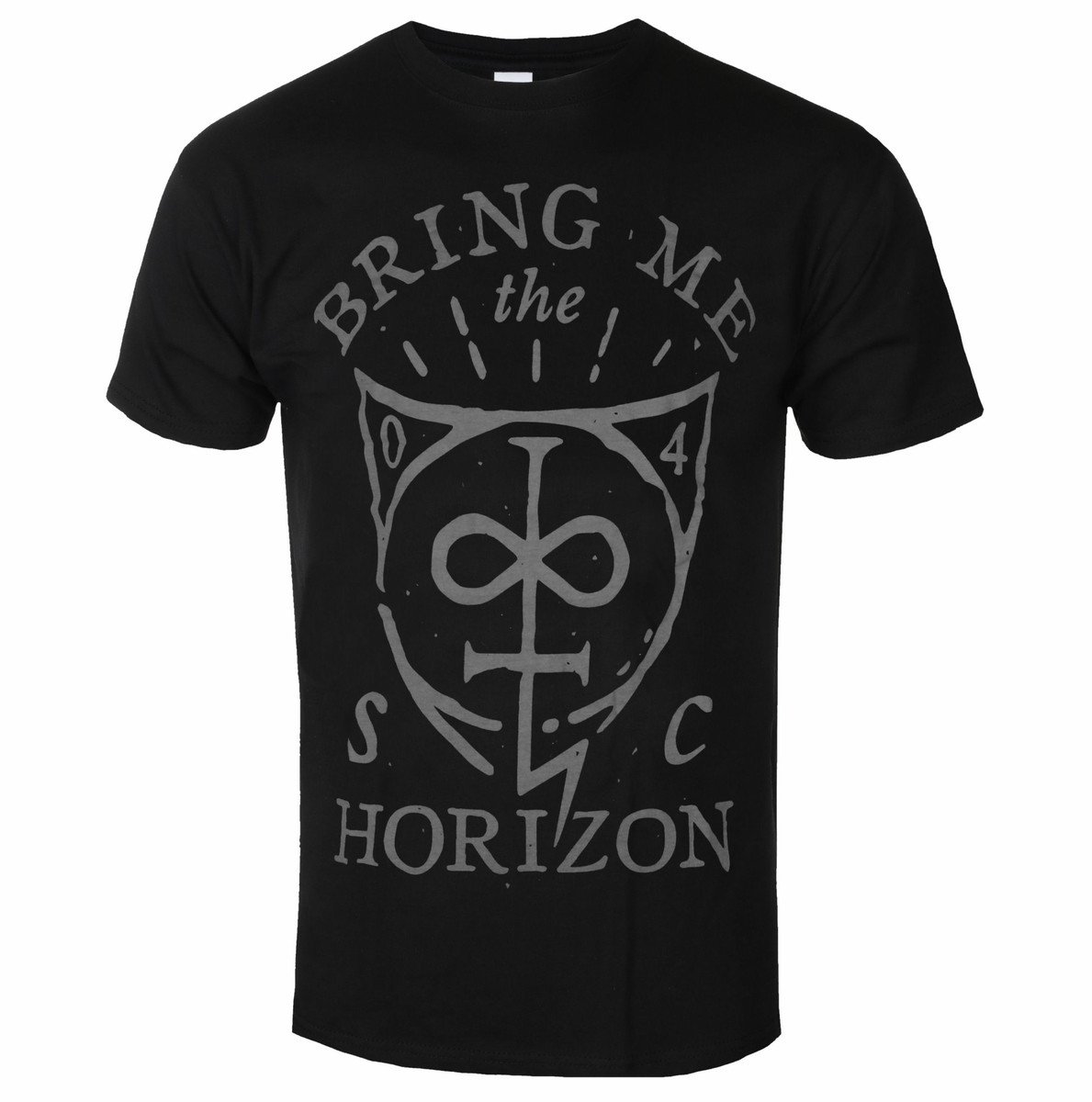 Tričko metal Bring Me The Horizon - Hand Drawn Shield - ROCK OFF - BMTHTS21MB S