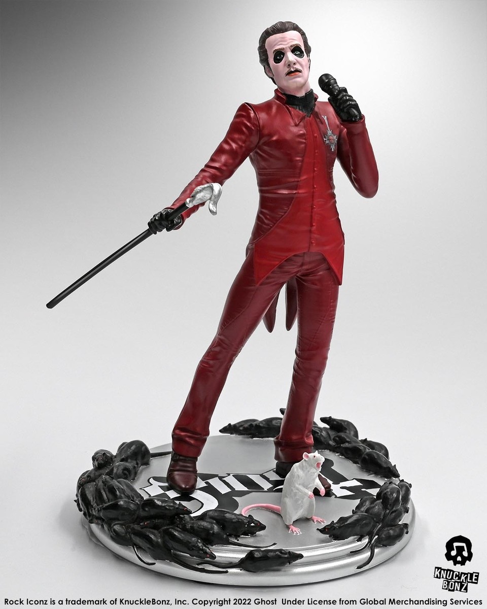 figurka Ghost - Rock Iconz - Statue Cardinal Copia Red Tuxedo (Variant)