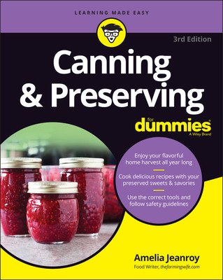 Canning & Preserving for Dummies (Jeanroy Amelia)(Paperback)