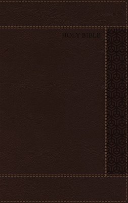 Nrsvue, Holy Bible, Personal Size, Leathersoft, Brown, Comfort Print (Zondervan)(Imitation Leather)