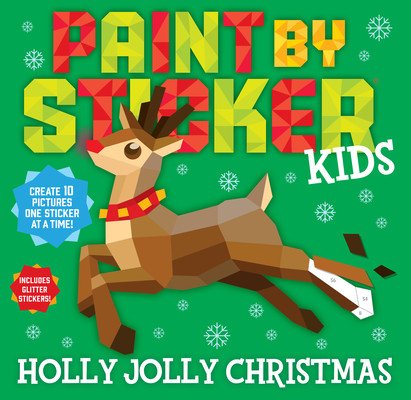 Paint by Sticker Kids: Holly Jolly Christmas (Workman Publishing)(Paperback)