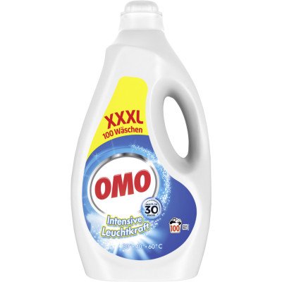 OMO prací gel na bílé prádlo,100 praní, 5 l