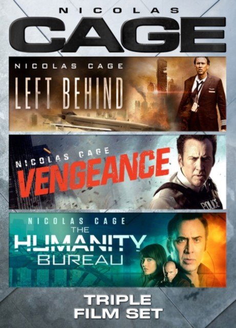 Nicolas Cage Triple (Vic Armstrong;John Martin;Rob W. King;Johnny Martin;) (DVD / Box Set)