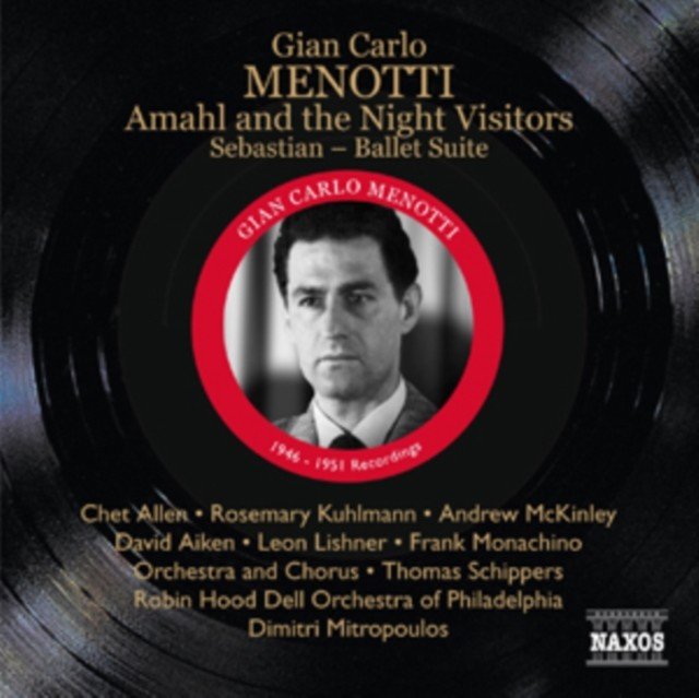 Gian Carlo Menotti: Amahl and the Night Visitors (CD / Album)