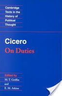 Cicero: On Duties (Cicero Marcus Tullius)(Paperback)