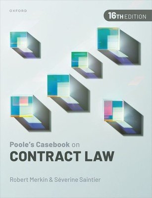Pooles Casebook on Contract Law 16th Edition (Merkin)(Paperback)