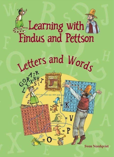 Learning with Findus and Pettson: Letters and Words (Nordqvist Sven)(Paperback)