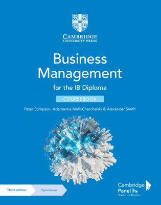Business Management for the Ib Diploma Coursebook with Digital Access (2 Years) [With Access Code] (Stimpson Peter)(Paperback)