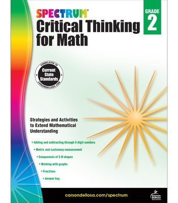 Spectrum Critical Thinking for Math, Grade 2 (Spectrum)(Paperback)