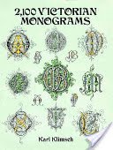 2,100 Victorian Monograms (Klimsch Karl)(Paperback)