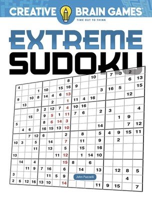 Creative Brain Games Extreme Sudoku (Pazzelli John)(Paperback)