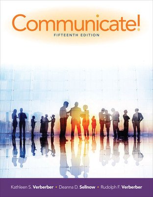 Communicate! (Verderber Kathleen S.)(Paperback)