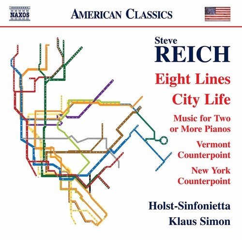 Steve Reich: Eight Lines/City Life/... (CD / Album)