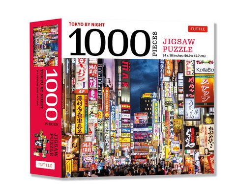 Tokyo by Night - 1000 Piece Jigsaw Puzzle: Tokyo's Kabuki-Cho District at Night: Finished Size 24 X 18 Inches (61 X 46 CM) (Tuttle Publishing)(Other)