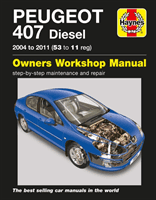 Peugeot 407 (Haynes Publishing)(Paperback / softback)