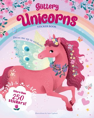 Glittery Unicorns Sticker Book (Ugolotti Sara)(Paperback)