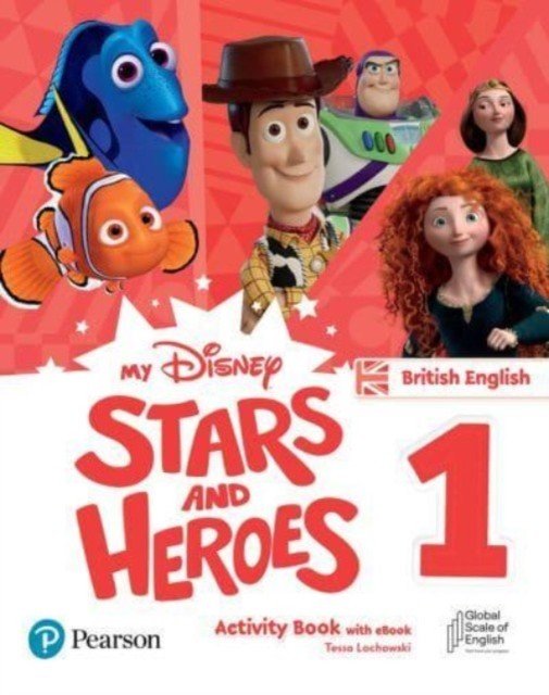 My Disney Stars and Heroes British Edition Level 1 Activity Book with eBook (Davies Amanda)(Mixed media product)