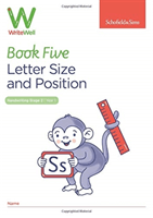 WriteWell 5: Letter Size and Position, Year 1, Ages 5-6 (Sims Schofield &)(Paperback / softback)