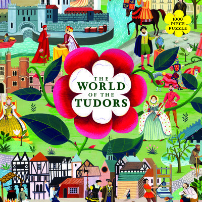 The World of the Tudors 1000 Piece Puzzle: A Jigsaw Puzzle with 50 Historical Figures to Find (Wilkins Sarah)(Other)