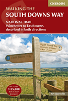 South Downs Way - Winchester to Eastbourne, described in both directions (Reynolds Kev)(Paperback / softback)