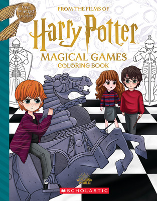 Magical Games Coloring Book (Harry Potter) (Ballard Jenna)(Paperback)