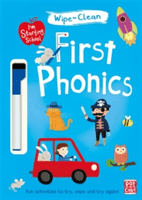 I'm Starting School: First Phonics - Wipe-clean book with pen (Pat-a-Cake)(Paperback / softback)
