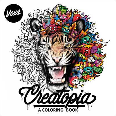 Creatopia: A Coloring Book (Vexx)(Paperback)