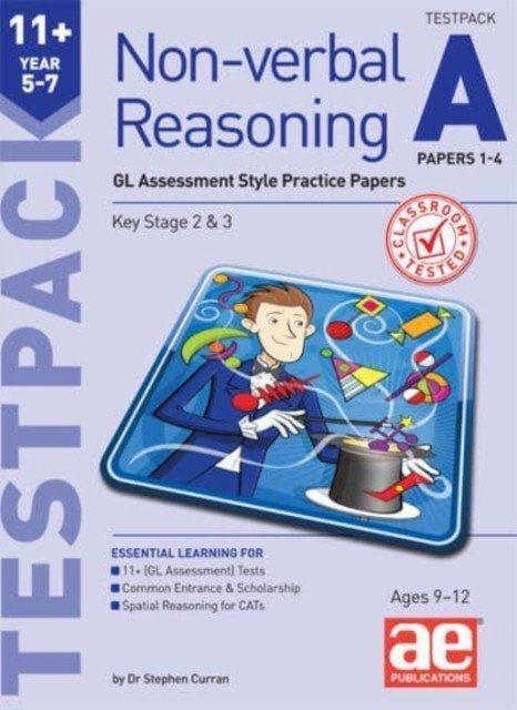11+ Non-verbal Reasoning Year 5-7 Testpack A Papers 1-4 - GL Assessment Style Practice Papers (Curran Dr Stephen C)(Paperback / softback)