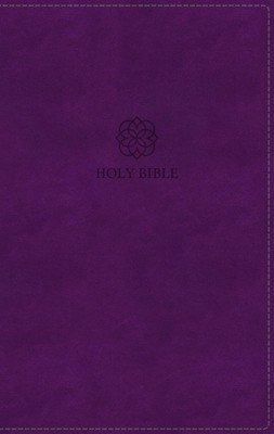Nrsvue, Holy Bible, Personal Size, Leathersoft, Purple, Comfort Print (Zondervan)(Imitation Leather)