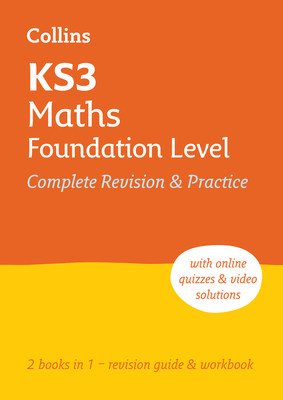 Ks3 Maths Foundation Level All-In-One Complete Revision and Practice: Ideal for Years 7, 8 and 9 (Collins Ks3 Collins)(Paperback)