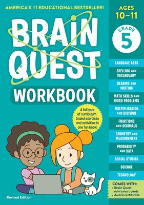 Brain Quest Workbook: 5th Grade Revised Edition (Workman Publishing)(Paperback)