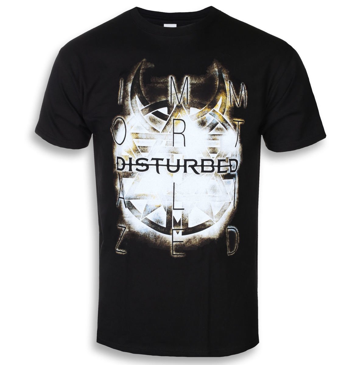 Tričko metal Disturbed - Symbol - ROCK OFF - DISTS07MB XL