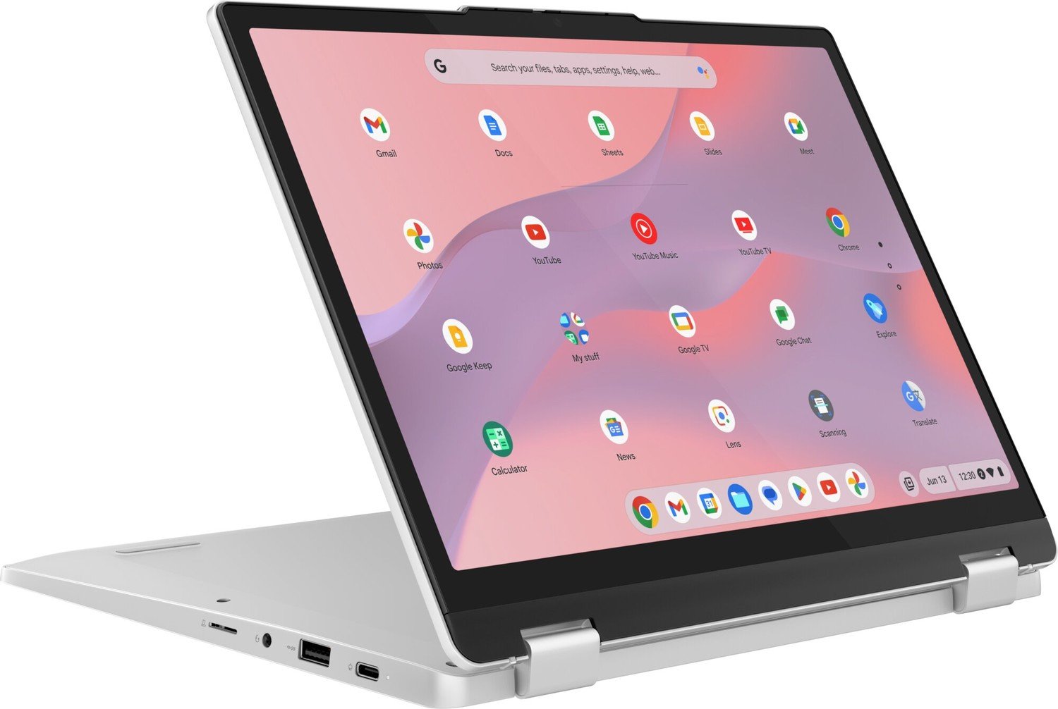 Lenovo IdeaPad Flex 3 Chrome 12IAN8, šedá - 82XH001DMC
