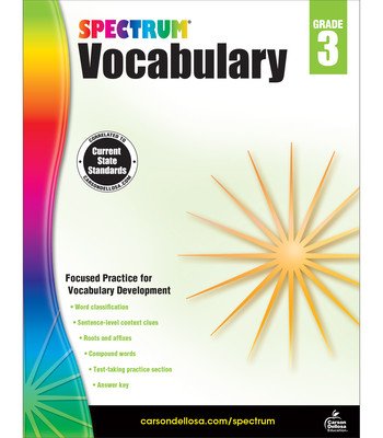 Spectrum Vocabulary, Grade 3 (Spectrum)(Paperback)