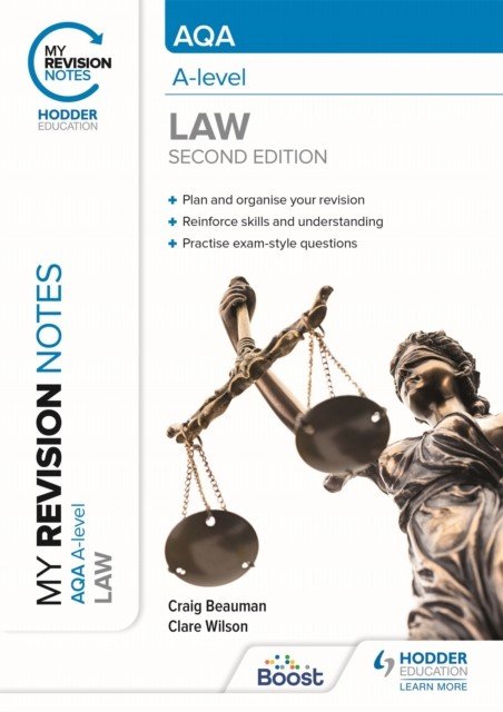 My Revision Notes: AQA A Level Law Second Edition (Beauman Craig)(Paperback / softback)