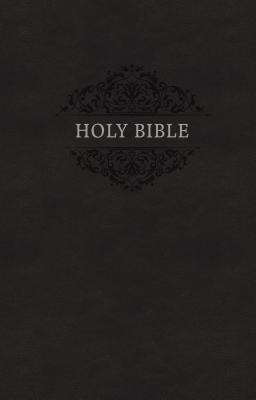 NKJV, Holy Bible, Soft Touch Edition, Imitation Leather, Black, Comfort Print (Thomas Nelson)(Imitation Leather)