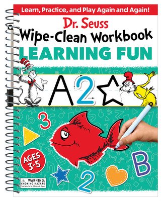 Dr. Seuss Wipe-Clean Workbook: Learning Fun: Activity Workbook for Ages 3-5 (Dr Seuss)(Paperback)