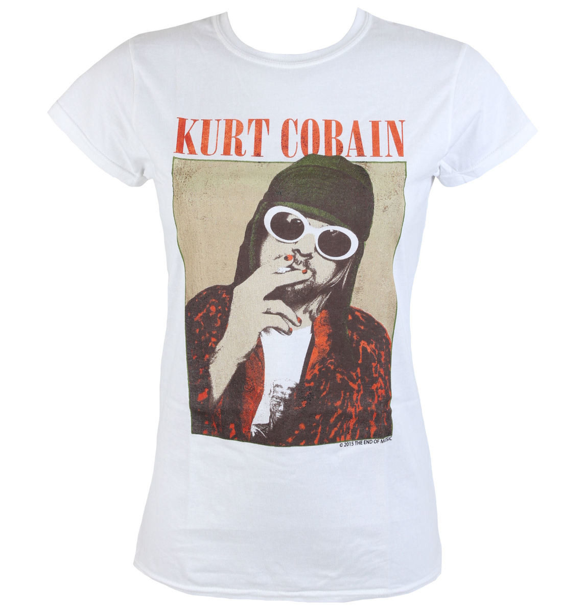 Tričko metal Nirvana - Kurt Cobain - PLASTIC HEAD - RTKCO0111 XL